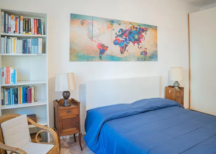 شقة 076 - Casa La Libreria, Centro Citta Di Chiavari, 500 Metri Da Mare E Spiagge - 2 Da Letto كيافاري